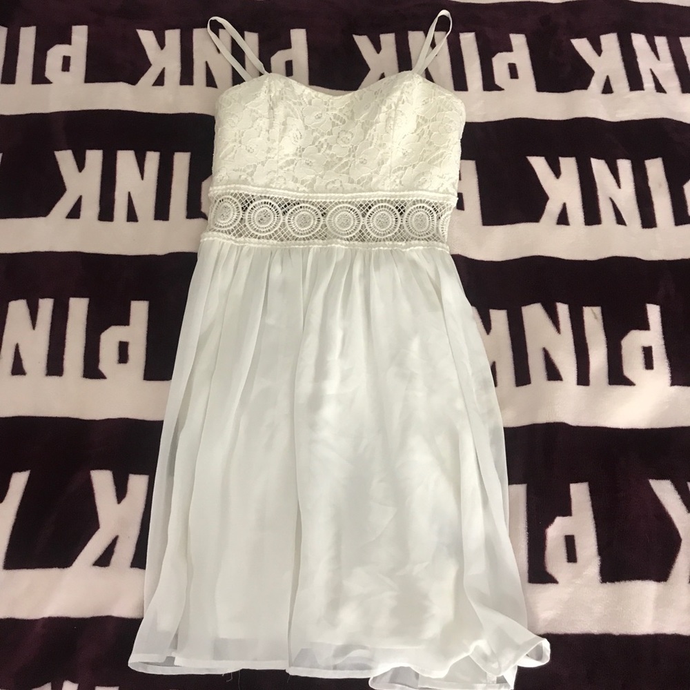 white dress
